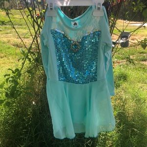 Frozen ballet leotard 4-5 yo Elsa